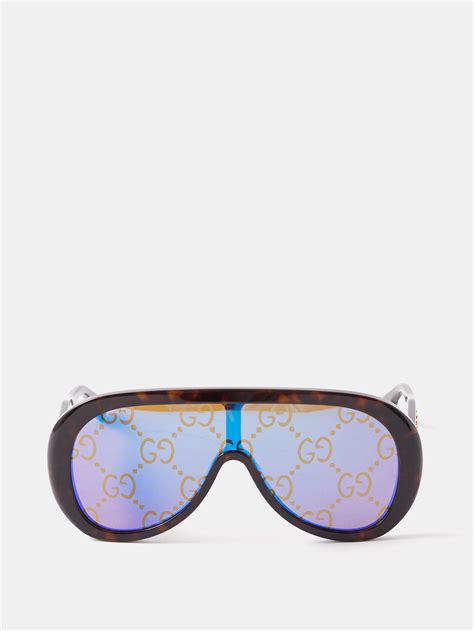 gucci mask frame acetate sunglasses replica